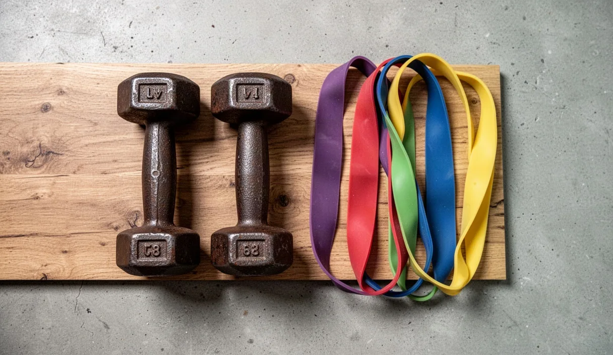 Resistance Bands Versus Free Weights for Muscle Mass